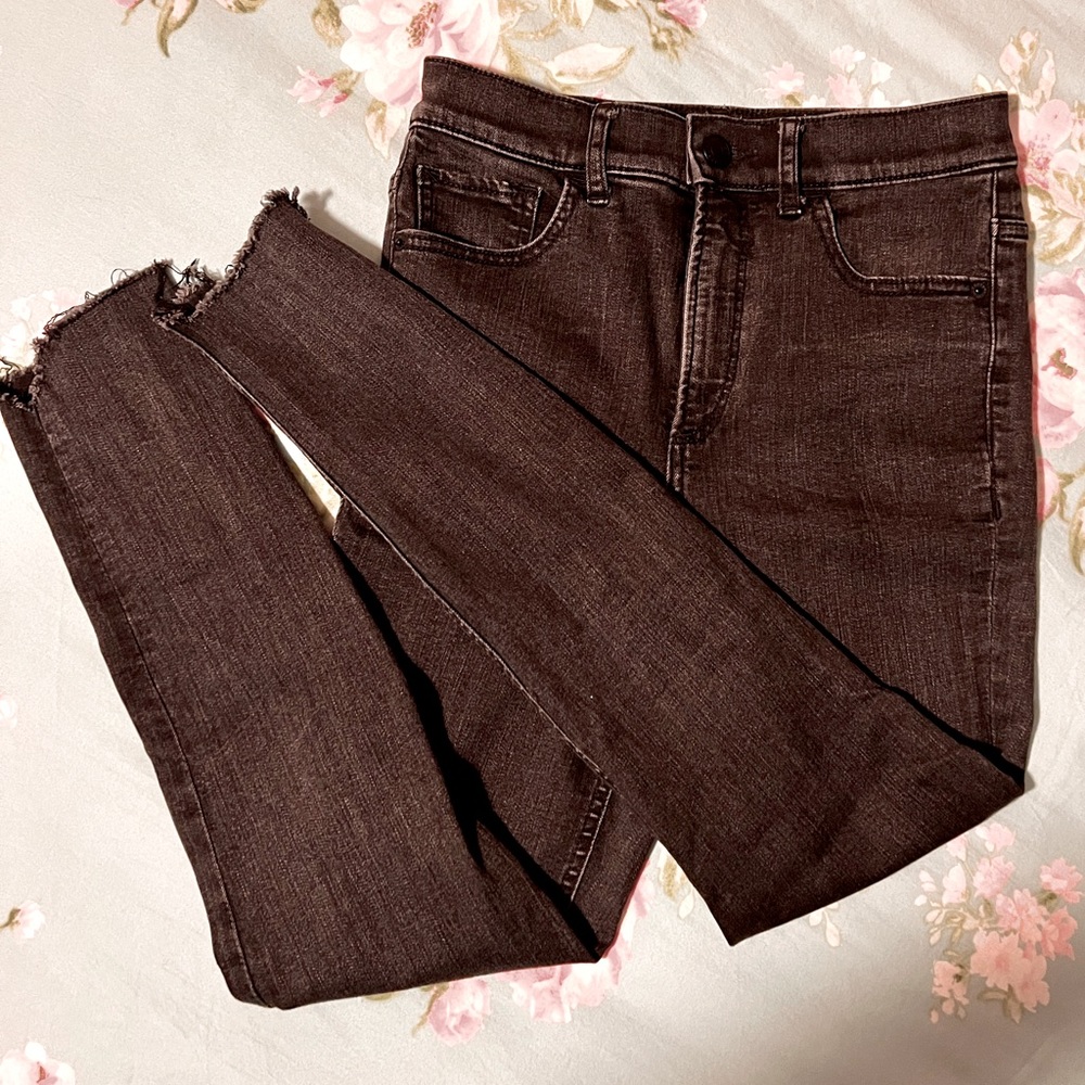 Express Denim Perfect Ankle Leggings Size 2